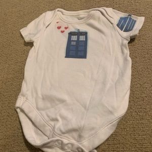 Dr Who themed onesie